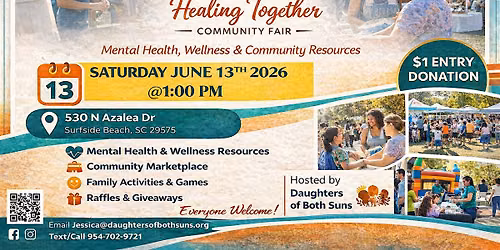 1st Annual Healing Together Community Resource Fair