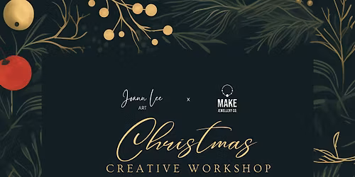 Christmas Creative Workshop - watercolour painting + charm jewellery making