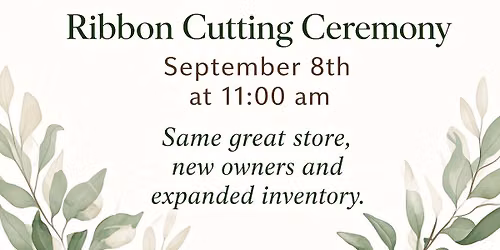 Ribbon Cutting for The Verdant Mercantile