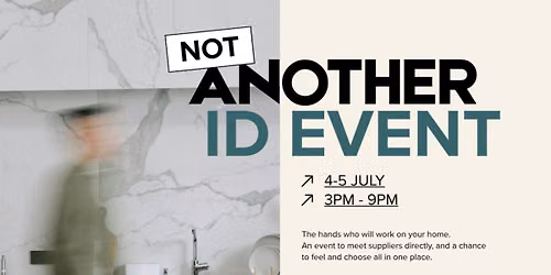 Not another ID event