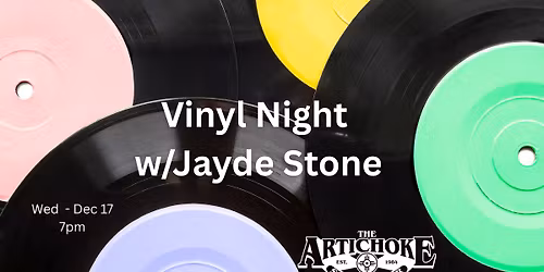 Vinyl Night w\/Jayde Stone