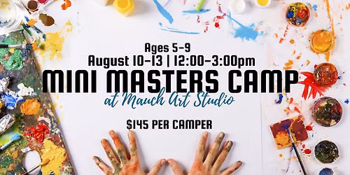 Mini Masters Art Studio (Ages 5\u20139)