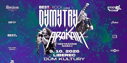 Dymytry & Arakain | BEST ROCK TOUR 2026 | Liberec