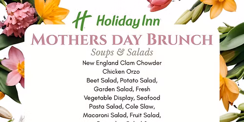 Mothers Day at The Holiday Inn
