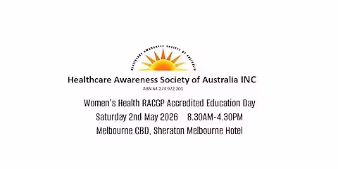 FREE - HASA Women's Health RACGP Accredited Education Day