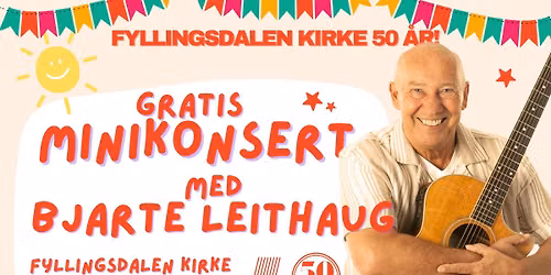 Gratis minikonsert med Bjarte Leithaug