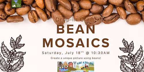 Drop-in Craft: Bean Mosaics