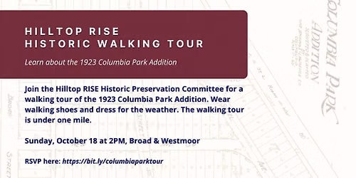 Columbia Park Historic Walking Tour 