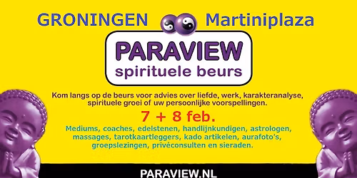 GRONINGEN spirituele beurs 7 + 8 feb. 2026