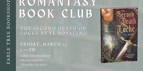 Romantasy Book Club: The Second Death of Locke