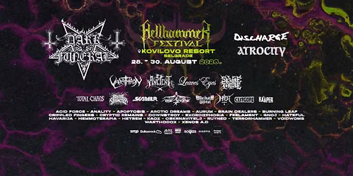 HELLHAMMER FESTIVAL OPEN AIR 2026. @BEOGRAD SC KOVILOVO RESORT — Kovilovo Resort