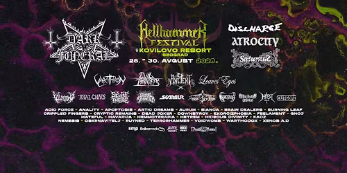 HELLHAMMER FESTIVAL OPEN AIR 2026. @BEOGRAD SC KOVILOVO RESORT