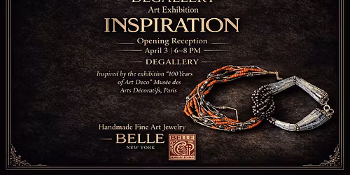 Art Show \u201cINSPIRATION\u201d Handmade Fine Art Jewelry by BELLE Jewelry Studio (New York)