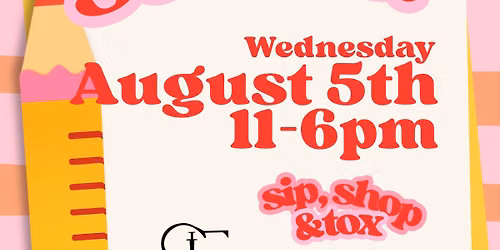 BTS Sip, Shop & Tox 