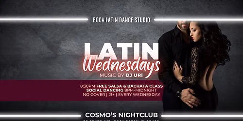 Latin Wednesdays at Cosmo's 