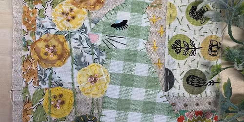 5-17-26 Blooms and Bunnies Slow Stitching Class with Melissa Ustik at Extending Grace