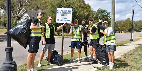 Birmingham Litter Cleanup - UAB Football