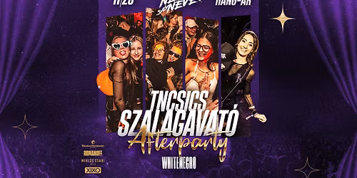 #TNCSICS Szalagavat\u00f3 Afterparty \u2022 11.28. \u2022 HANG-\u00c1R
