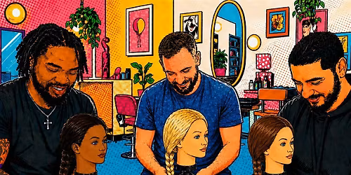 Braids and Brews - A class for dads to learn hair techniques