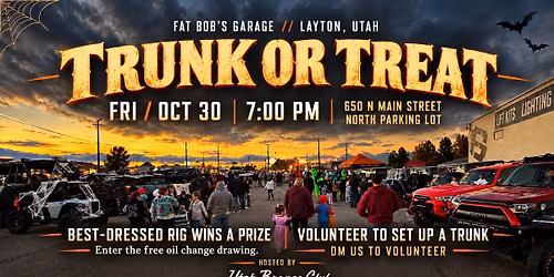 Fat Bobs Garage 7th Annual Trunk or Treat!