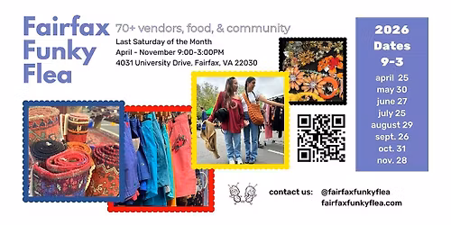 June 27 - Fairfax Funky Flea - Outdoor Vintage Market