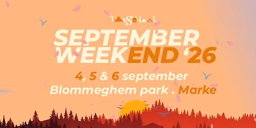Septemberweekend 2026