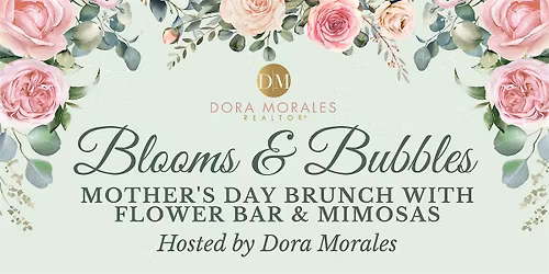 Blooms & Bubbles: Mother's Day Brunch with Flower Bar & Mimosas