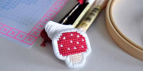 Mushroom Cross-Stitch Workshop