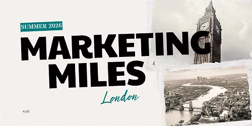Marketing Miles: EdTech, Charity, CIC Marketing Meet Up Greater London