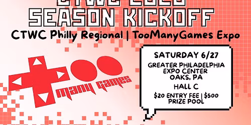 TooManyGames - Saturday