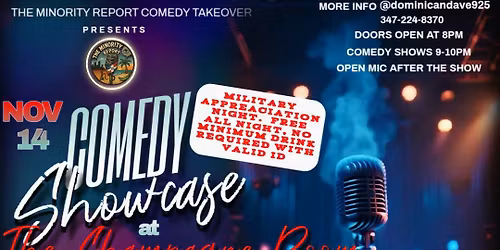 Comedy in the Champagne Room