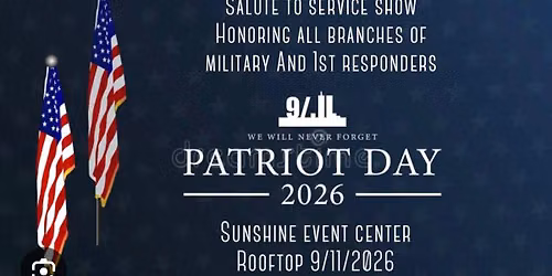 Salute to service Patriot day show