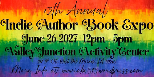 12th Annual Indie Author Book Expo