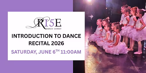 Introduction to Dance Recital 2026