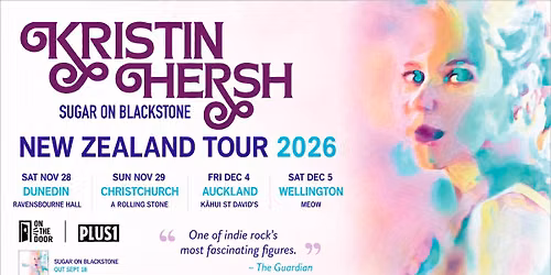Kristin Hersh (Throwing Muses) Announces 'Sugar On Blackstone' 2026 Album Release Christchurch