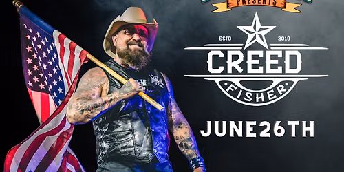 Creed Fisher at The Backyard Bar Stage and Grill