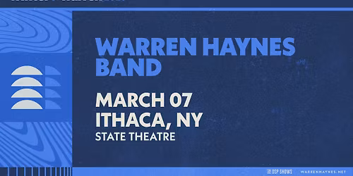 Warren Haynes Band - Winter of Warren 2026 at The State Theatre of Ithaca