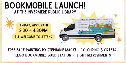Bookmobile Launch at the Invermere Library