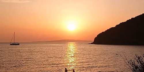 Tramonto a Cala Violina.