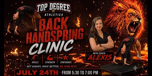Back Handspring Clinic