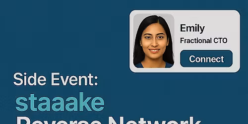 staaake Reverse Network Closing Power Walk at Miami Tech Conference