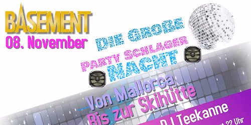 Die Gro\u00dfe Party Schlager Nacht