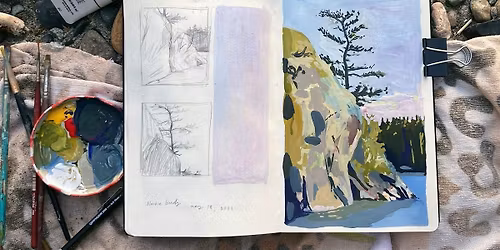 Gouache Sketchbook Painting (2-part class)