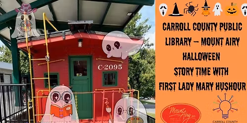 Mount Scary presents Carroll County Public Library Mount Airy Branch Halloween storytime