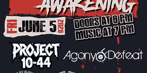 Summer Awakening: Project 10-44, Agony of Defeat, In My Blood, Death by Dream, Clowns Around Town