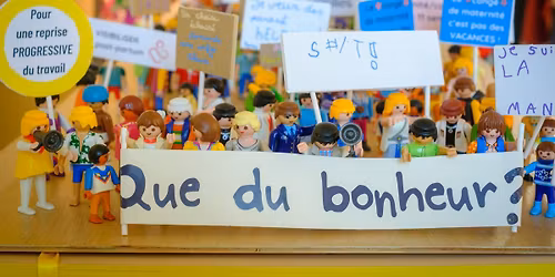 Exposition \u201cQue du bonheur \u2013 l\u2019apr\u00e8s-naissance sans tabou\u201d par la Ligue des Familles