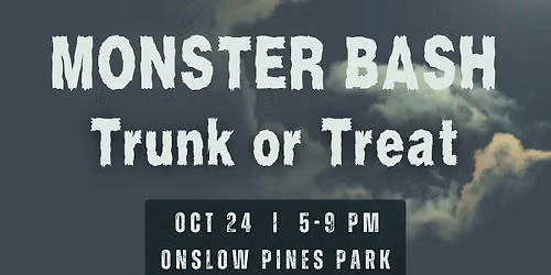 Onslow County Monster Bash - Trunk or Treat