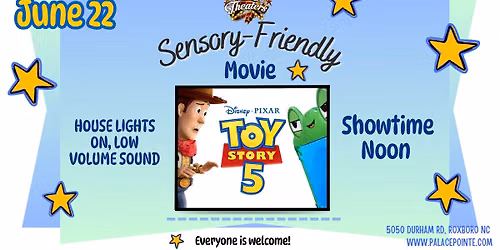 Sensory-Friendly Movie - Toy Story 5