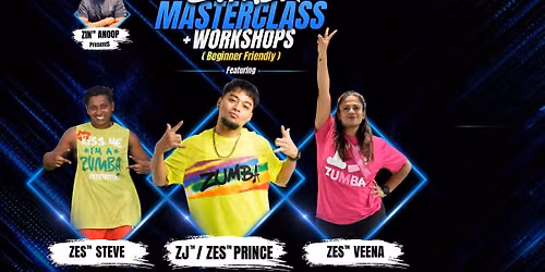Zumba Masterclass and Workshops 2026