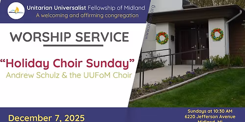 Holiday Choir Sunday